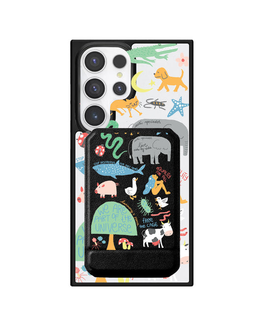 Android Magnetic Multifold Wallet - Equality