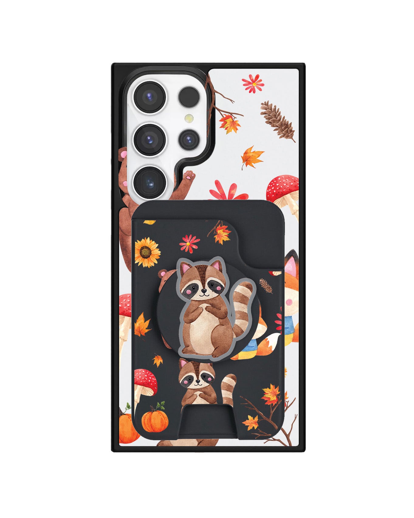 Android Magpop Wallet - Autumn Animals