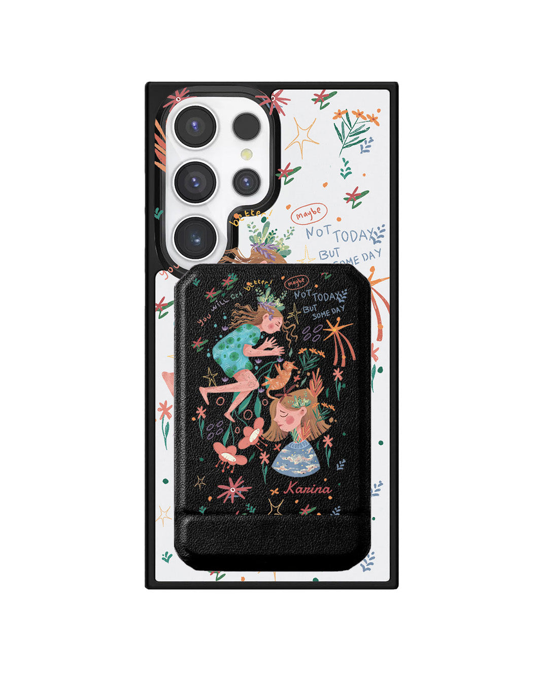 Android Magnetic Multifold Wallet - Get Better