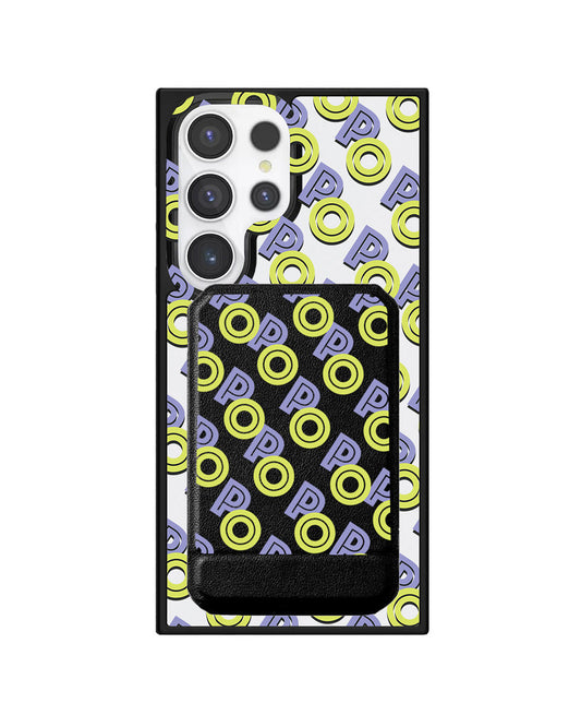 Android Magnetic Multifold Wallet - Initial Monogram 2.0