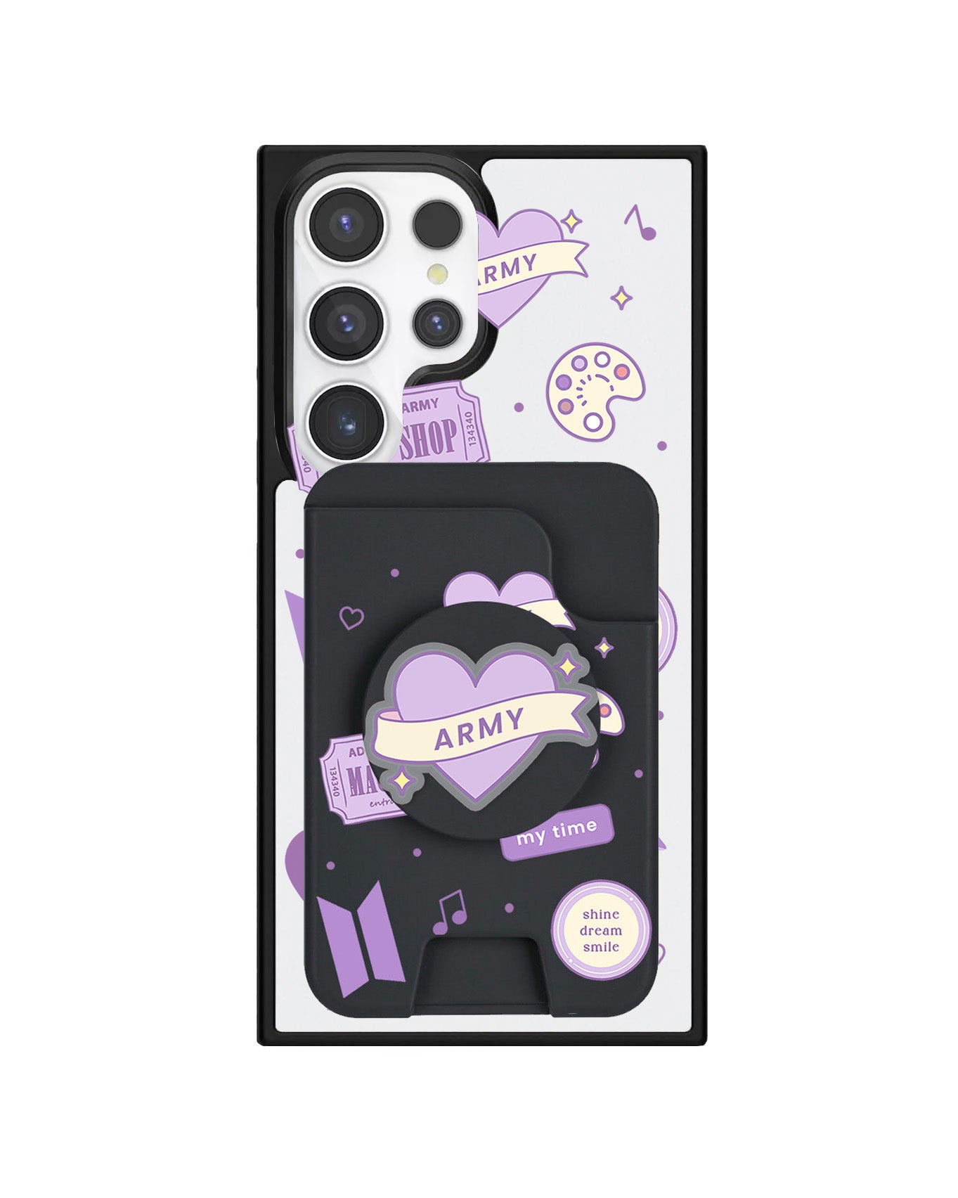 Android Magpop Wallet - BTS Sticker Pack