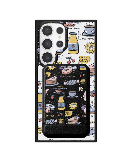 Android Magnetic Multifold Wallet - Sweets