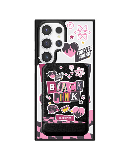 Android Magnetic Multifold Wallet - Blackpink