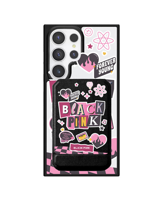 Android Magnetic Multifold Wallet - Blackpink