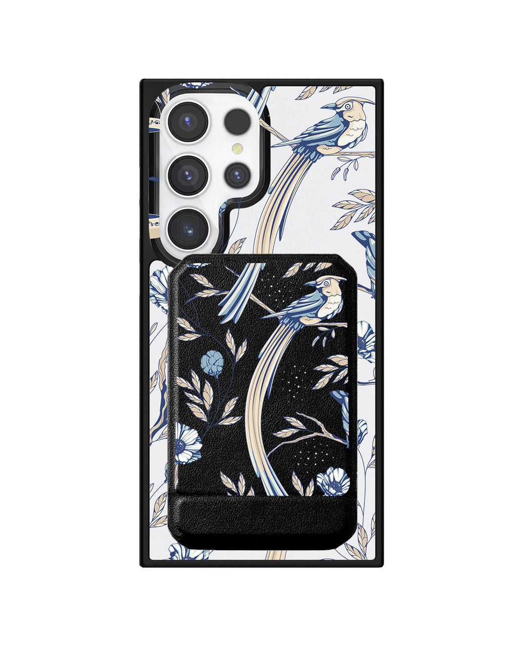 Android Magnetic Multifold Wallet - Lovebird 5.0