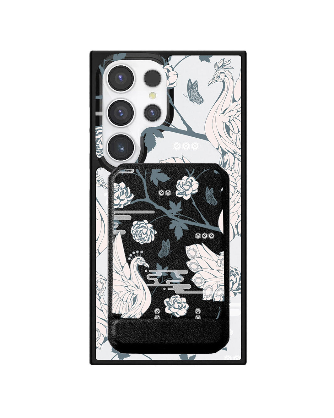 Android Magnetic Multifold Wallet - Bird & Paradise 2.0