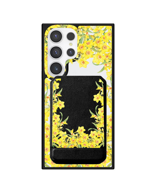 Android Magnetic Multifold Wallet - March Daffodil