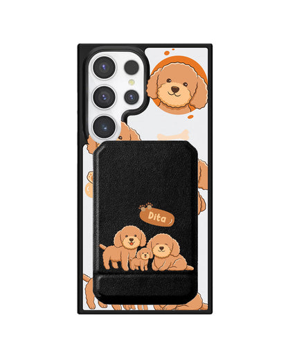 Android Magnetic Multifold Wallet - Poodle Squad 4.0
