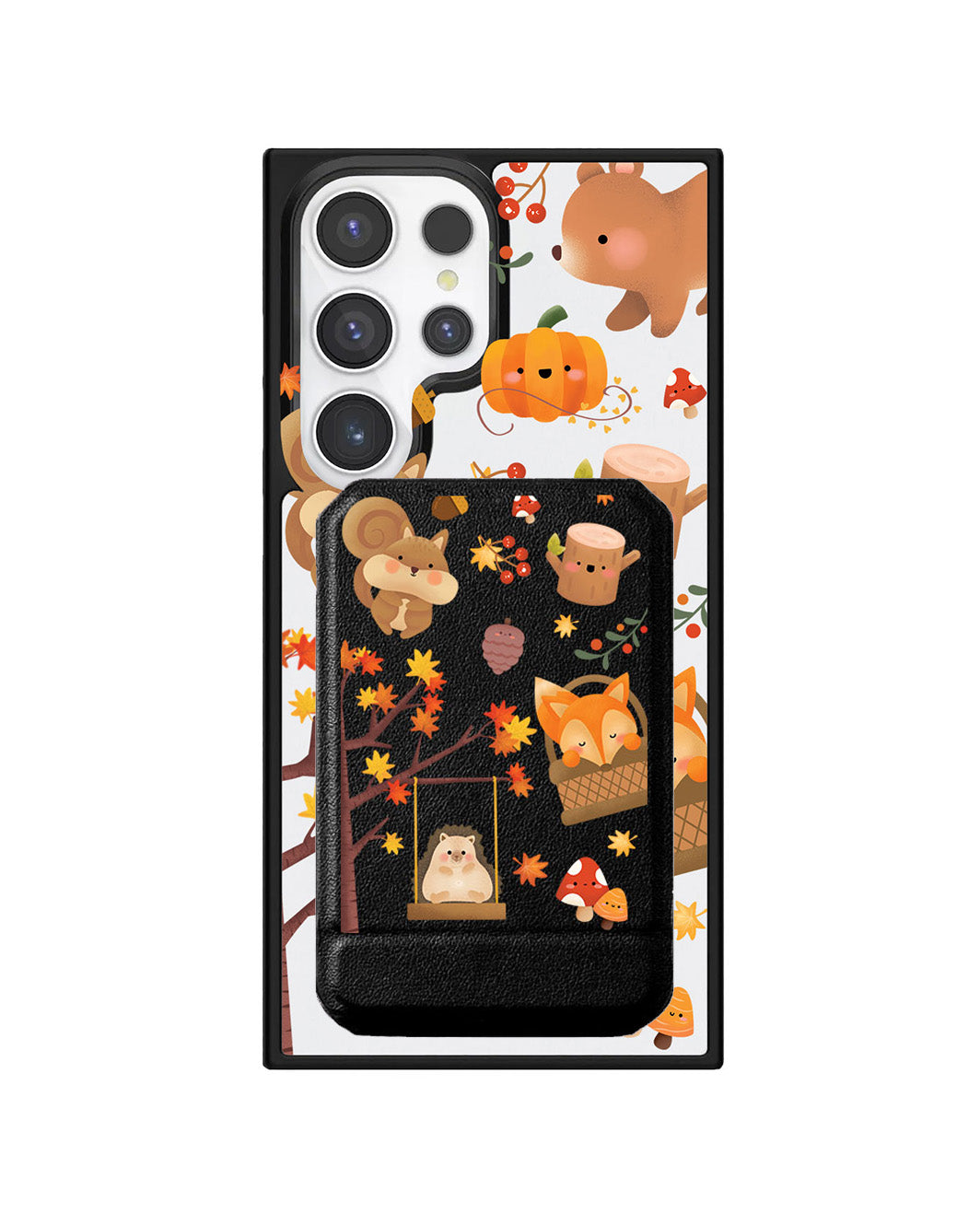 Android Magnetic Multifold Wallet - Autumn