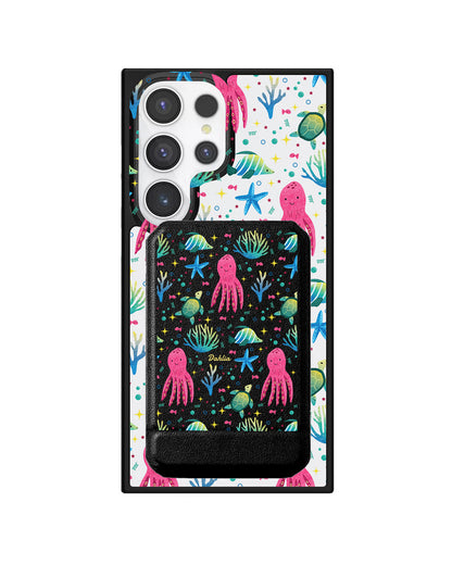 Android Magnetic Multifold Wallet - Underwater Dreams 2.0