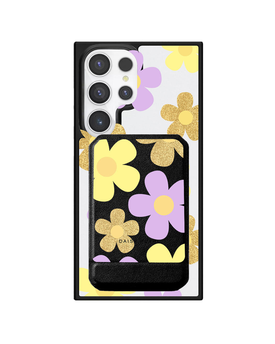 Android Magnetic Multifold Wallet - Daisy Twinkle