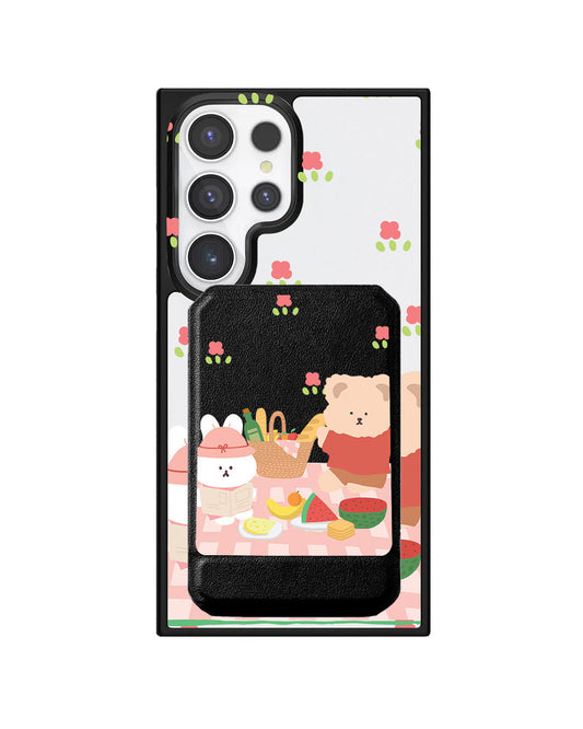 Android Magnetic Multifold Wallet - Picnic Pink