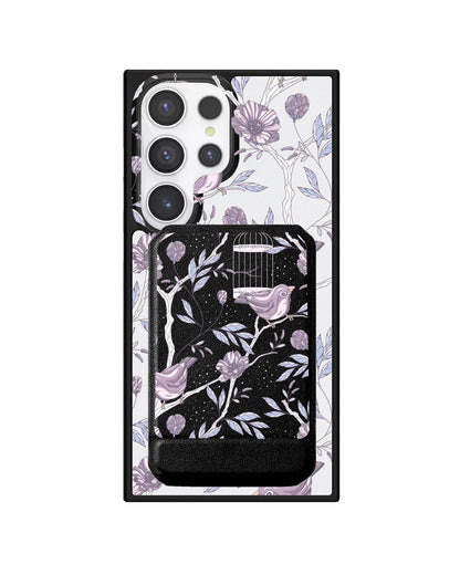 Android Magnetic Multifold Wallet - Lovebird 15.0