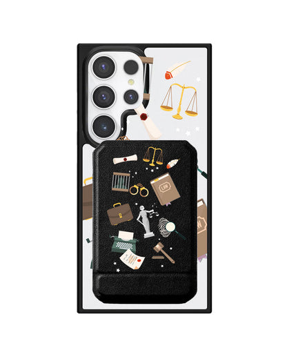 Android Magnetic Multifold Wallet - Lawyer