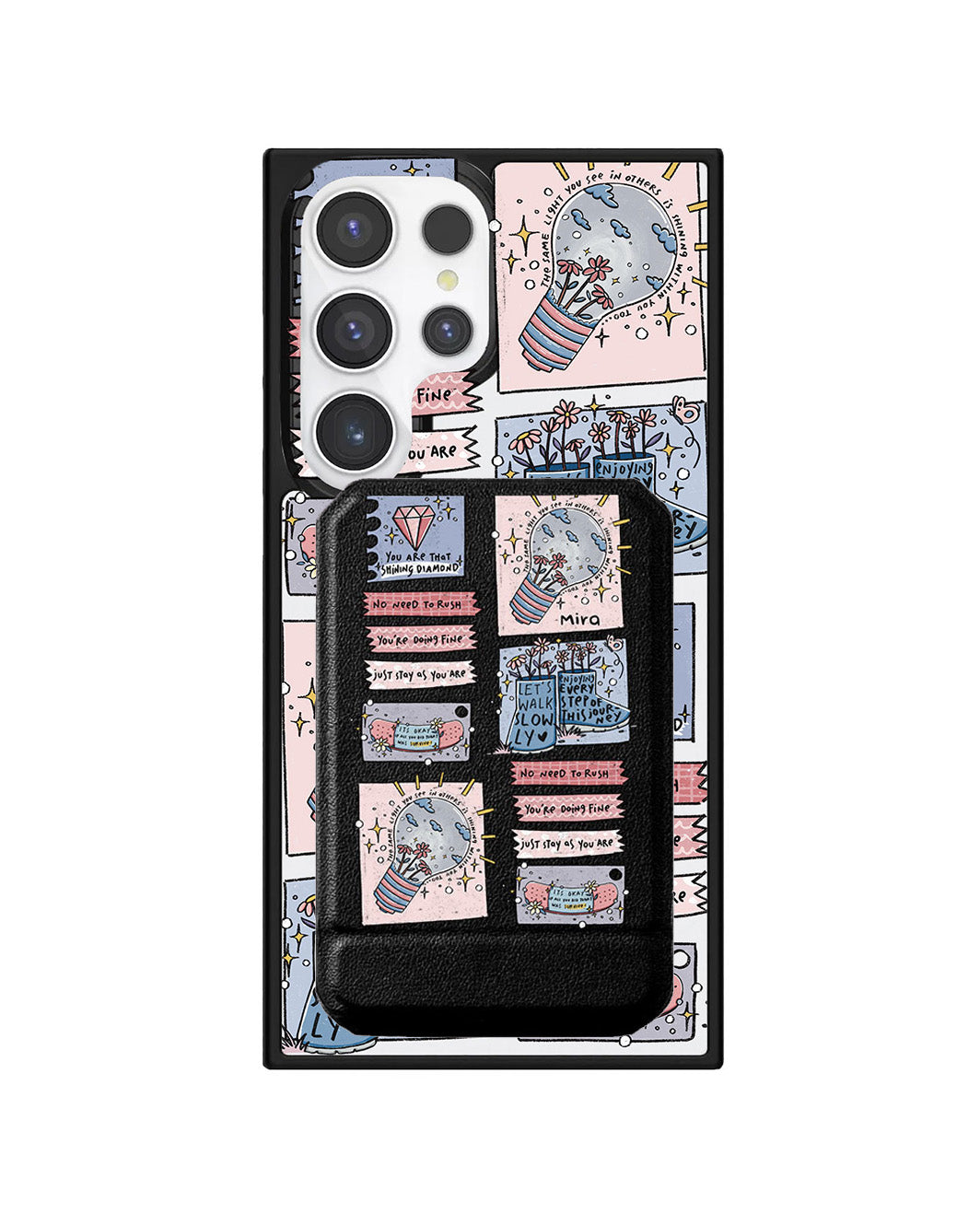 Android Magnetic Multifold Wallet - Shine