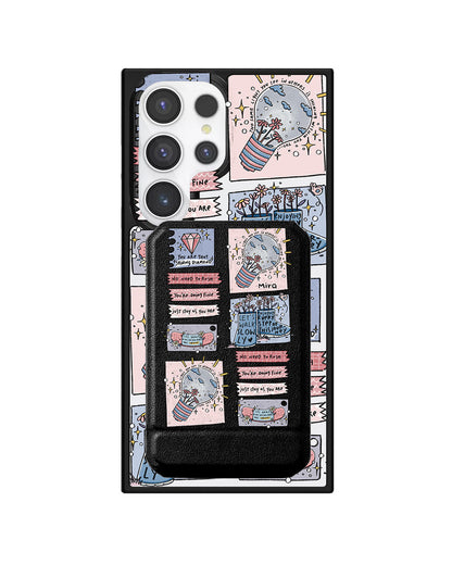 Android Magnetic Multifold Wallet - Shine