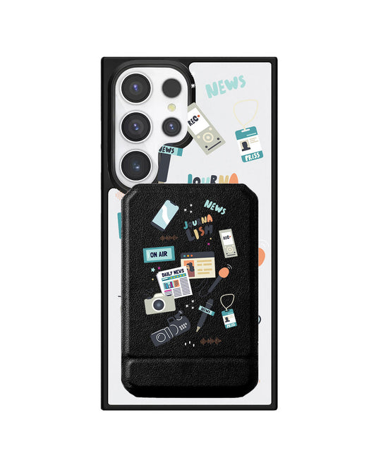 Android Magnetic Multifold Wallet - Journalism
