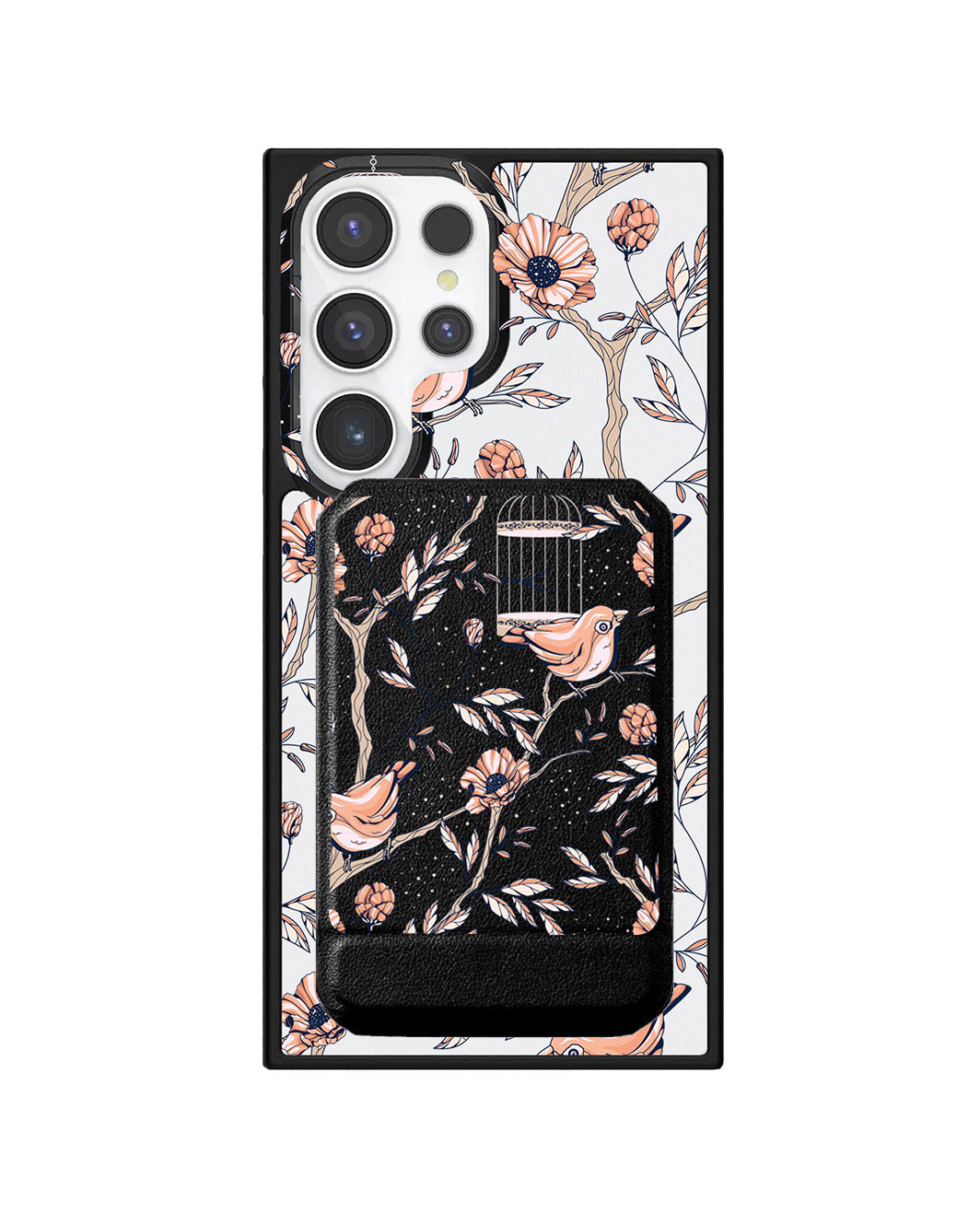 Android Magnetic Multifold Wallet - Lovebird 13.0