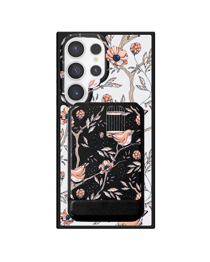 Android Magnetic Multifold Wallet - Lovebird 13.0