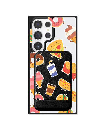 Android Magnetic Multifold Wallet - Fast Foodies