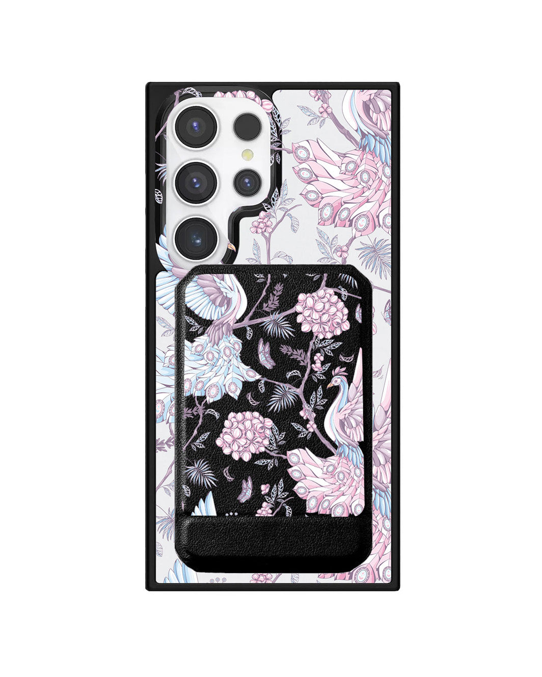 Android Magnetic Multifold Wallet - Peacock 2.0