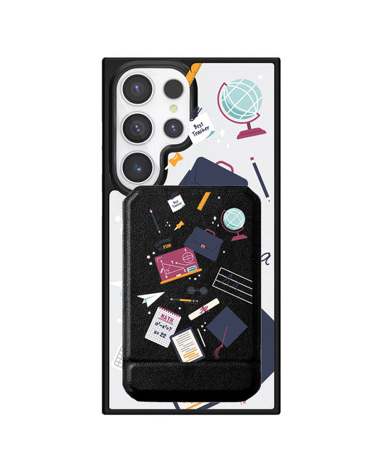 Android Magnetic Multifold Wallet - Teacher