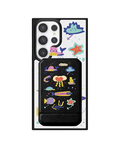 Android Magnetic Multifold Wallet - Ocean World