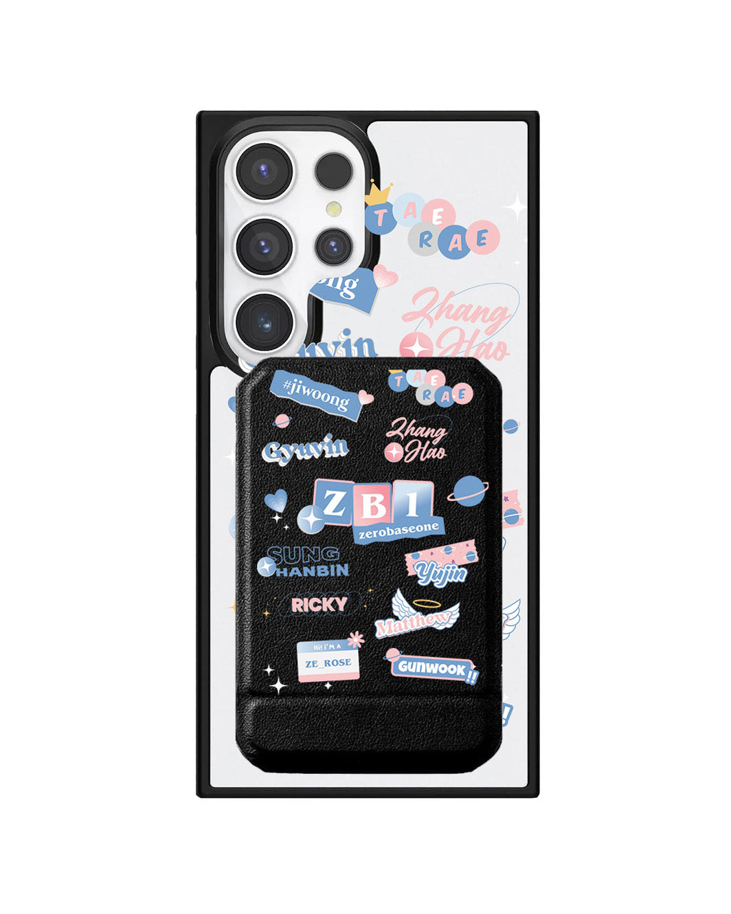 Android Magnetic Multifold Wallet - Zerobaseone Members