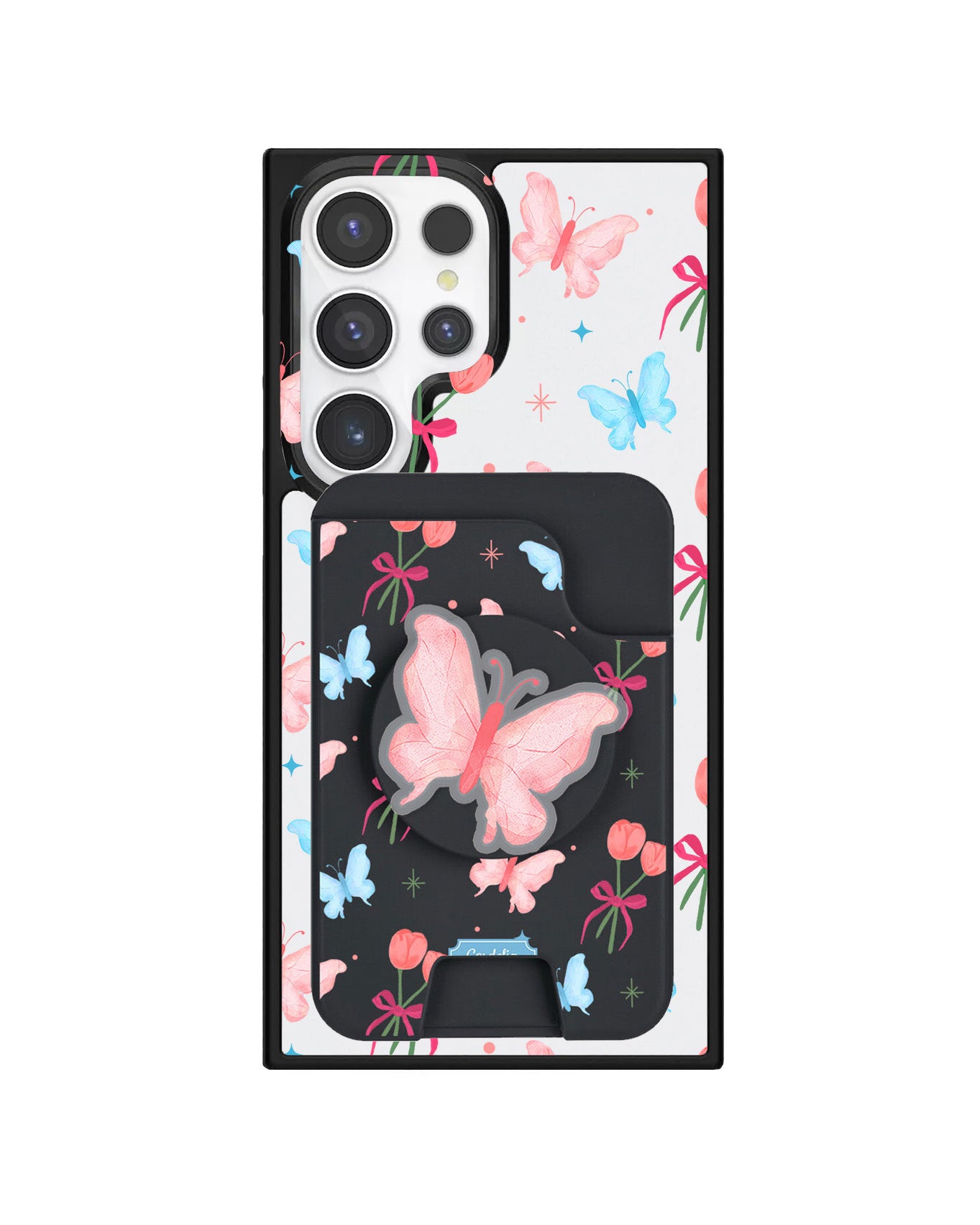 Android Magpop Wallet - Coquette Butterfly