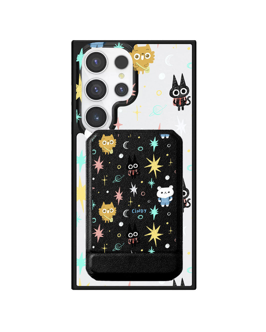 Android Magnetic Multifold Wallet - Backpack Travelers