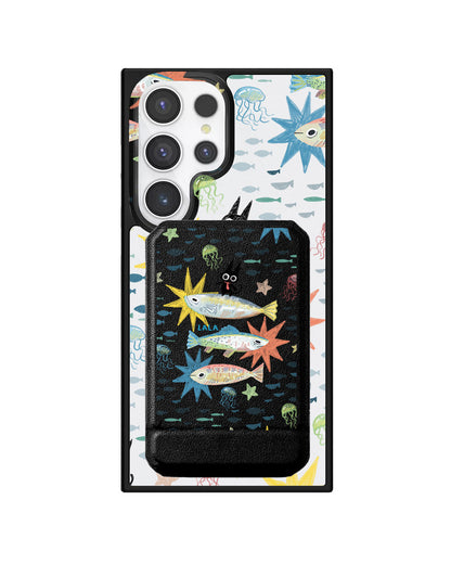 Android Magnetic Multifold Wallet - The Fish Surfer