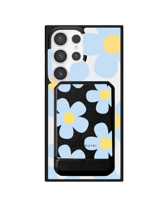 Android Magnetic Multifold Wallet - Daisy Garland
