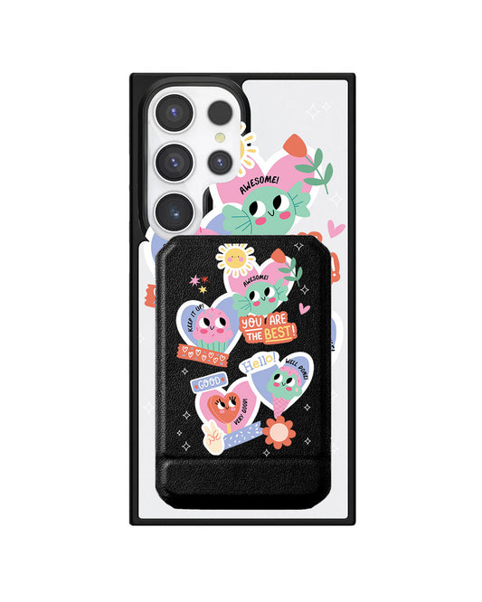 Android Magnetic Multifold Wallet - Dessert Party