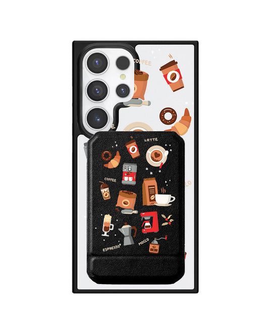 Android Magnetic Multifold Wallet - Barista