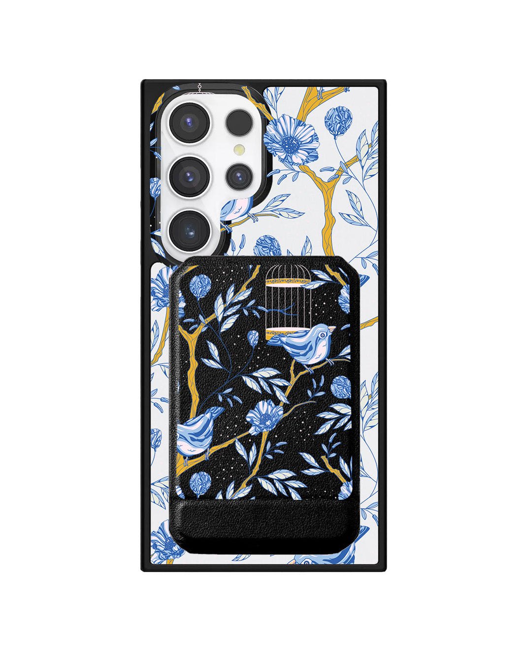 Android Magnetic Multifold Wallet - Lovebird 10.0