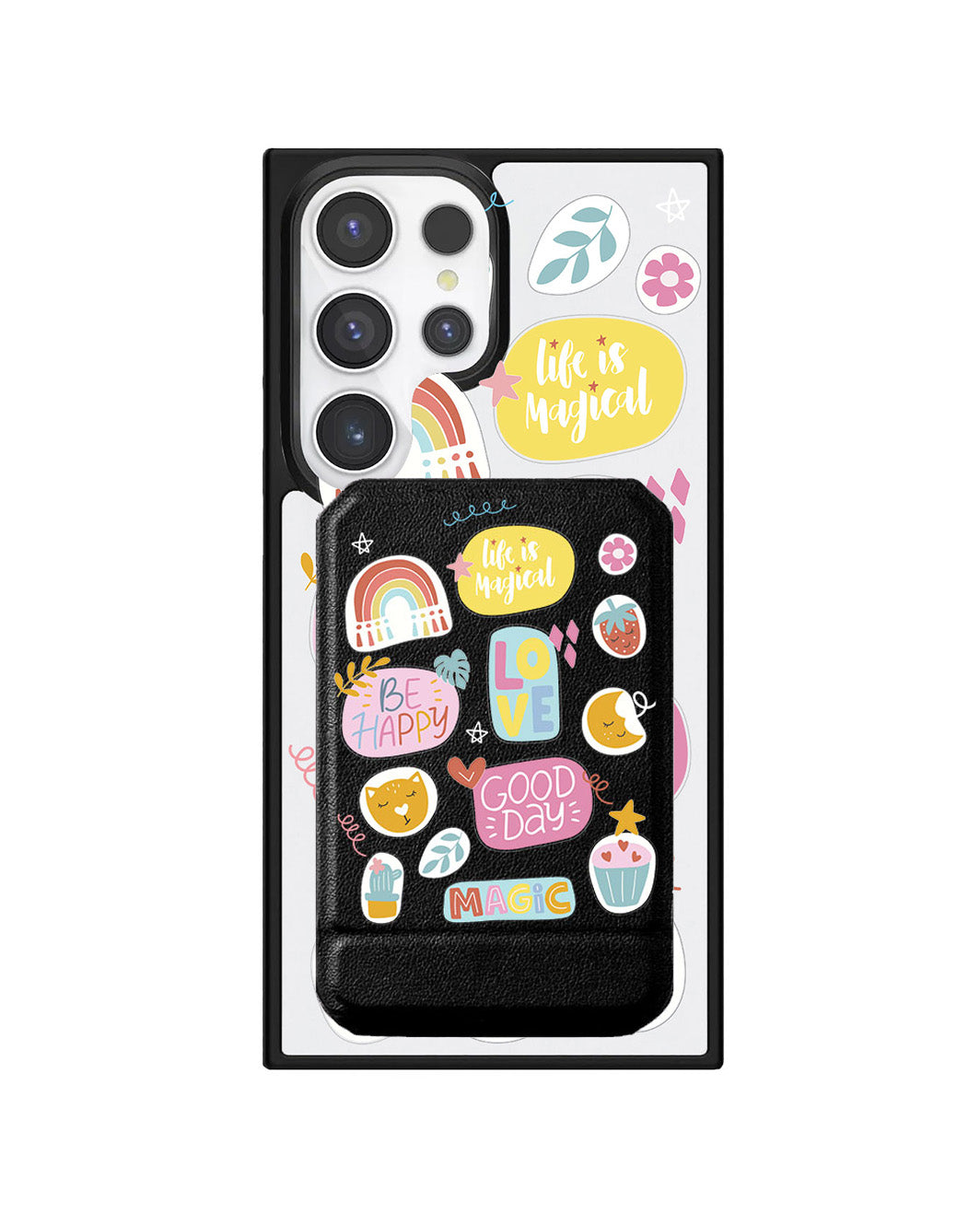 Android Magnetic Multifold Wallet - Good day 1.0