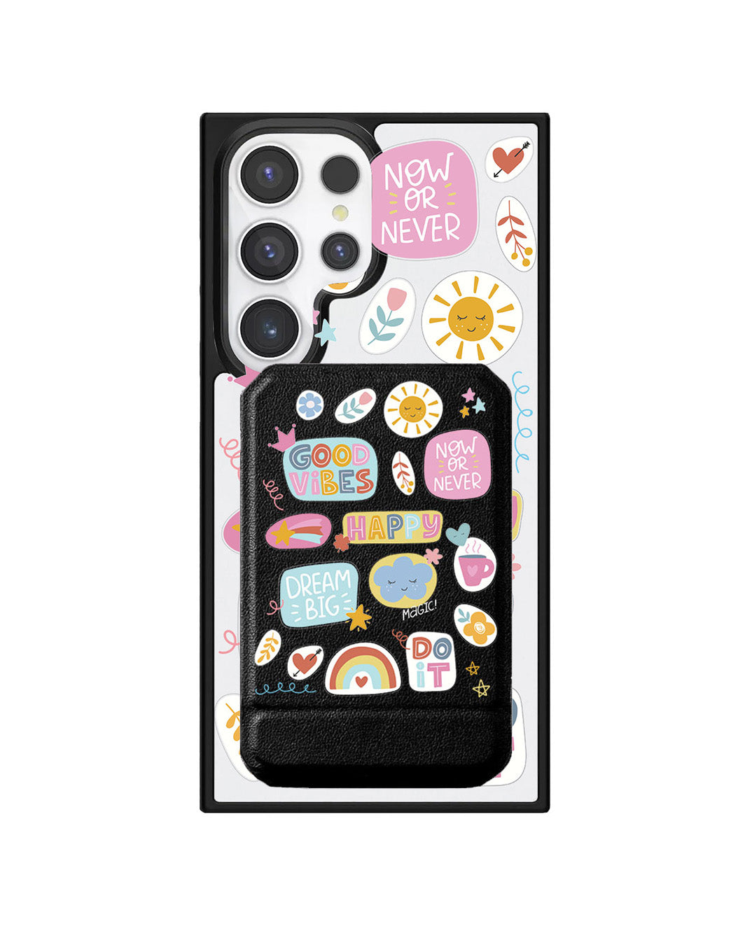 Android Magnetic Multifold Wallet - Good day 2.0