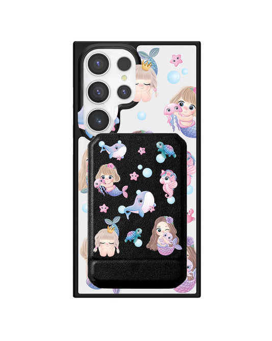 Android Magnetic Multifold Wallet - Little Mermaid