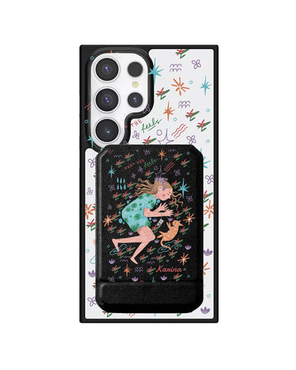 Android Magnetic Multifold Wallet - Feel the feels