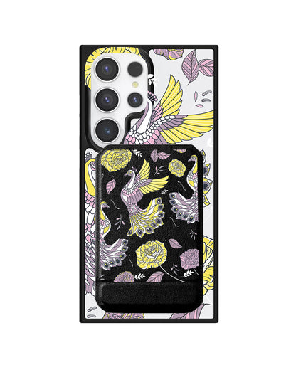Android Magnetic Multifold Wallet - Bird & Paradise 4.0