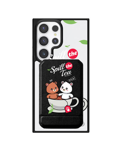 Android Magnetic Multifold Wallet - Spill The Tea
