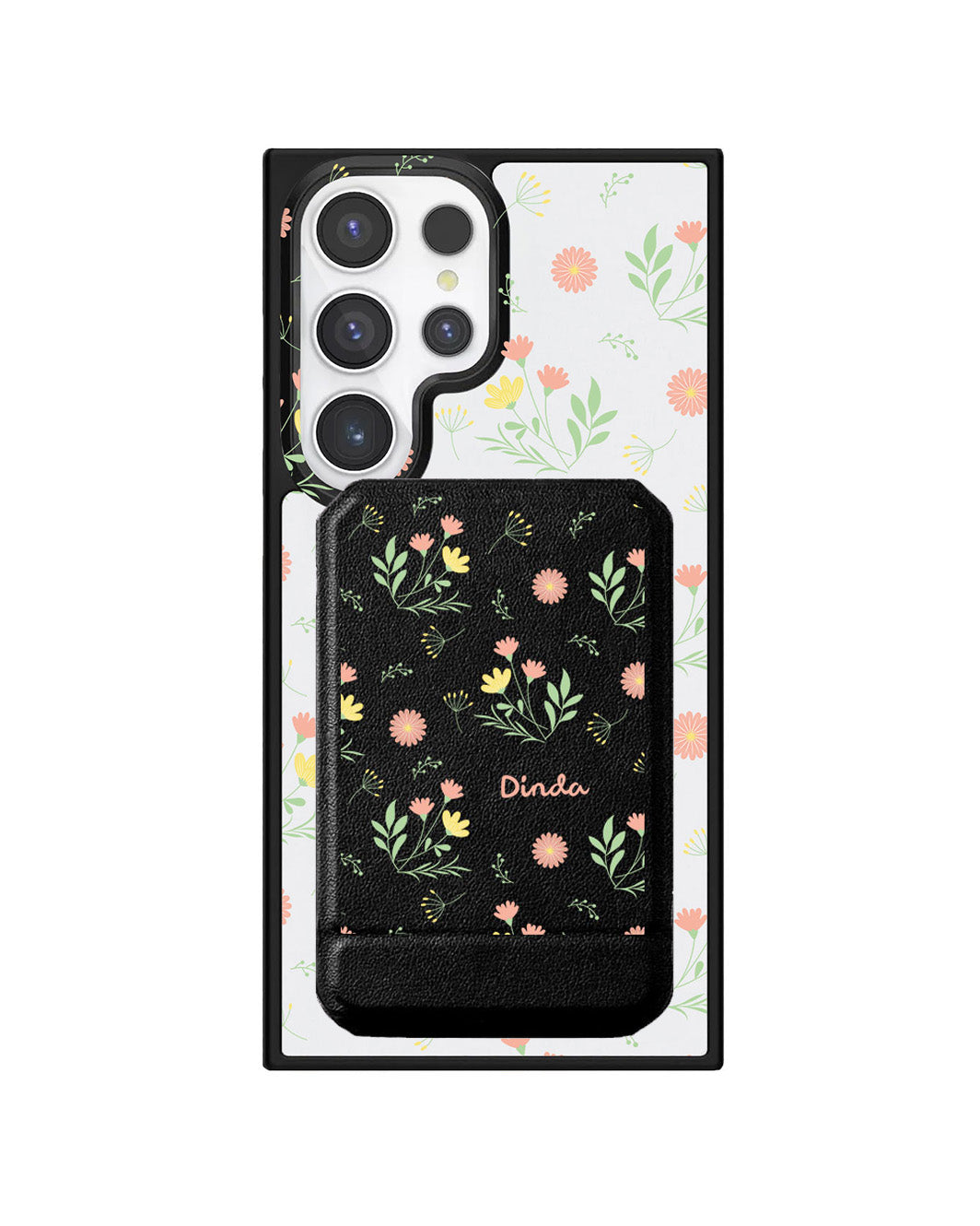 Android Magnetic Multifold Wallet - Dandelion