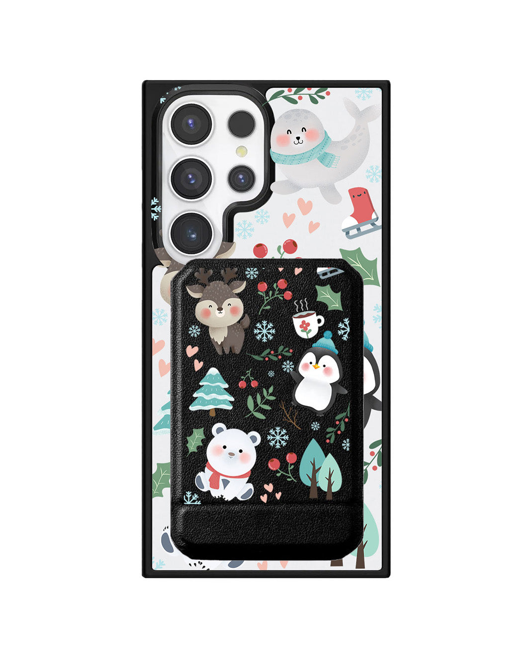 Android Magnetic Multifold Wallet - Winter