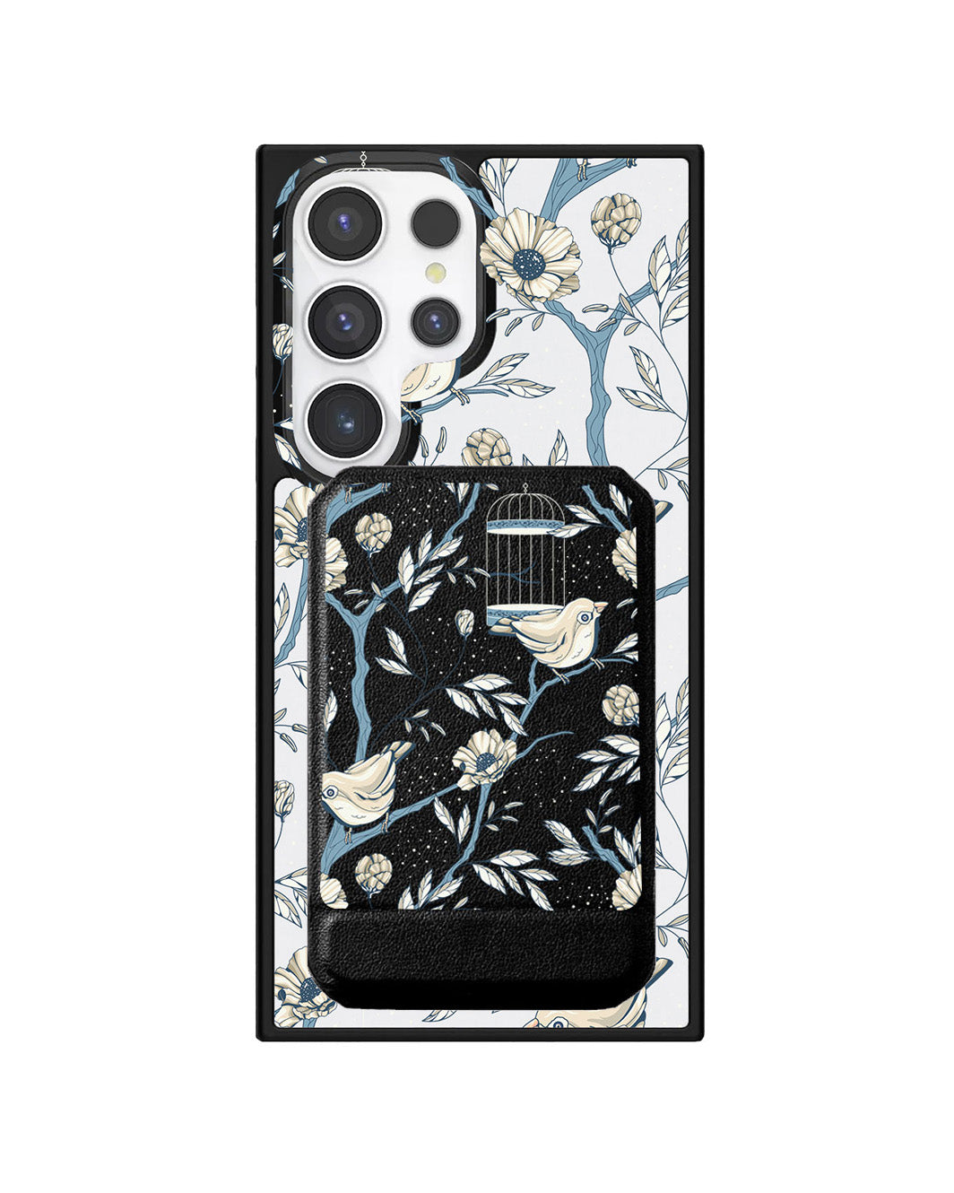 Android Magnetic Multifold Wallet - Lovebird 9.0