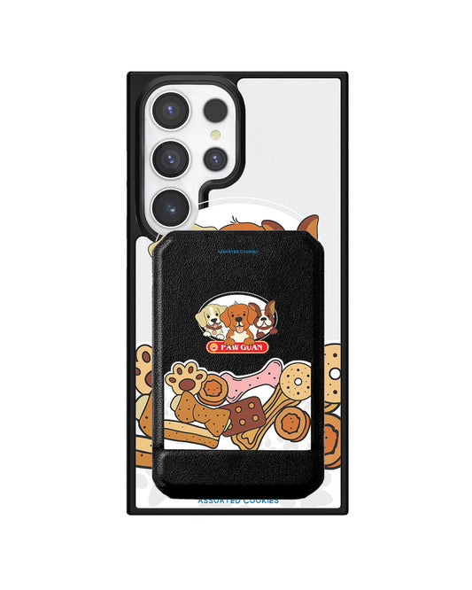 Android Magnetic Multifold Wallet - Pawguan Dog