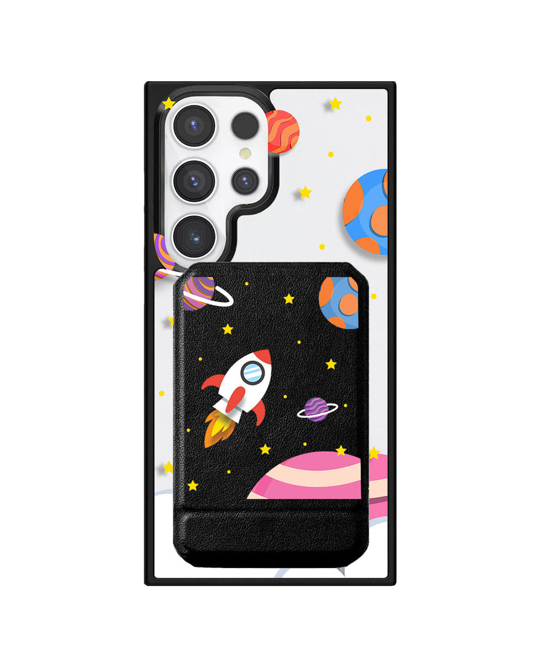 Android Magnetic Multifold Wallet - Neverland