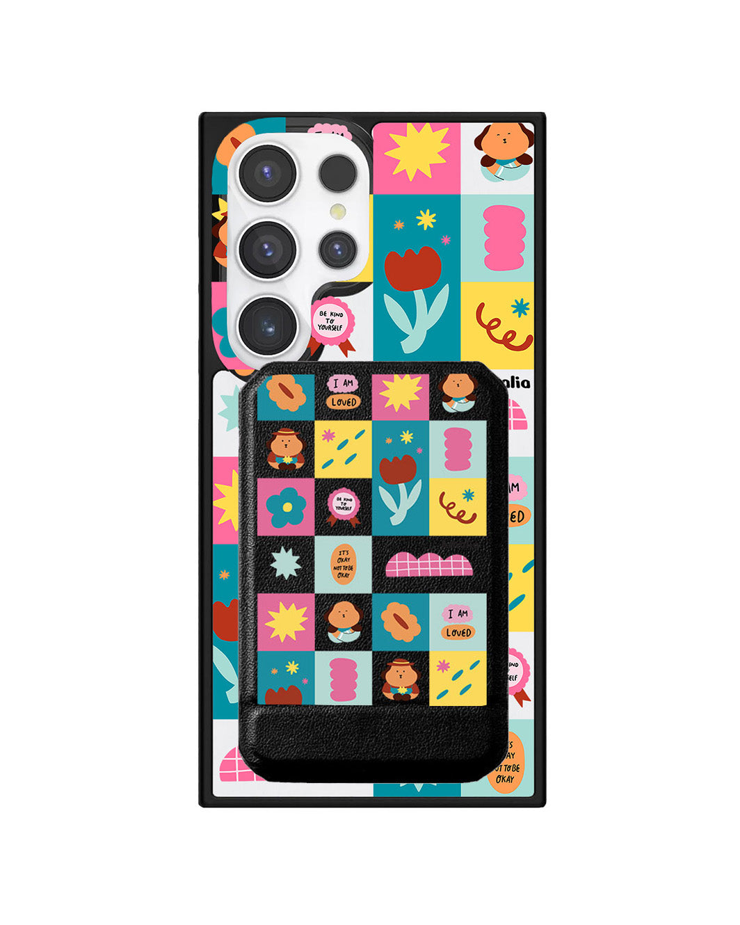 Android Magnetic Multifold Wallet - Selflove Cubicle
