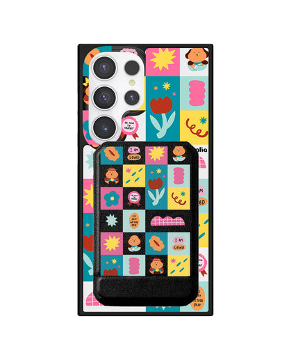 Android Magnetic Multifold Wallet - Selflove Cubicle