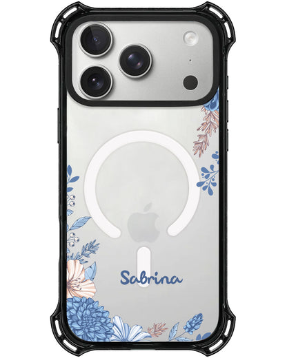 iPhone Rearguard UltimateX - Blue Florals