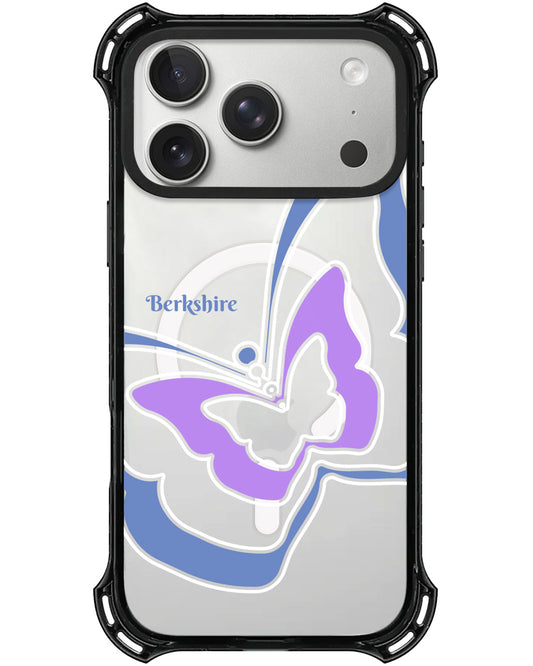 iPhone Rearguard UltimateX - Butterfly Mirror Violet